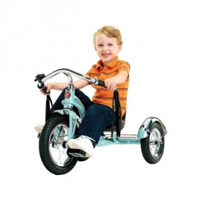 Schwinn Roadster Tricycle for Toddlers and Kids Classic Tricycle Teal