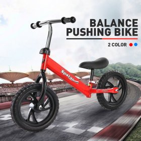 Stoneway 12'' Sport Balance Bike Balance Pushing Bike No Pedal Bicycle, Push Walking Starter Training Bike
