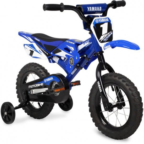 Yamaha 12\" Moto BMX Boys Bike, Blue