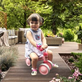 YGJT YGJT Baby Balance Bikes Toys for 1 Year Boys Girls Baby Walker Ride On 10 Months-24 Months First Birthday Gift Pink