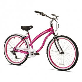 Kent 26" Del Rio Women's Cruiser Bike, Magenta Pink Fast Free Shipping New