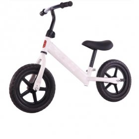 SELLCLUB 12" Kid Balance Bike Walker No Pedal Training Bicycle Toy Adjustable Seat For 2-5 years old Girls boys White / Black / Red