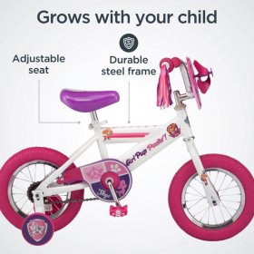Nickelodeon's PAW Patrol: Skye Sidewalk Bicycle, 12-inch wheels, ages 2 - 4, white