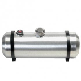 10 Inches X 24 Spun Aluminum Gas Tank 8 Gallons With Sight Gauge For Dune Buggy, Sandrail, Hot Rod, Rat Rod, Trike