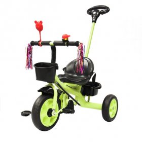 Folding Trike Tricycle for 6 Month up to 6 Years Old Children Kids with Push Rod