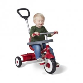 Radio Flyer, 3-in-1 Stroll 'n Trike, 3 Stages Grows with Child, Red