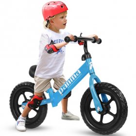 Bigsalestore Kids Balance Bike Sport Balance Bike for Kids Adjustable Seat Height, No Pedal, Lightweight, Solid Frame Easy Install for 2-6 Year Old Kids
