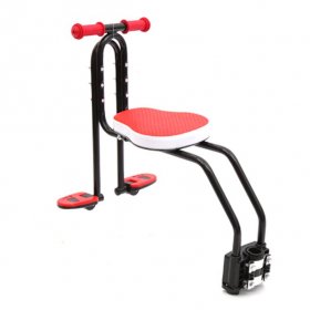 Anself Mountain Bike Front Seats Mat Children Baby Bicycle Safety Chair With Armrest Bar Pedal Cycling Acccessories