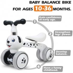 YGJT YGJT Baby Balance Bikes Bicycle Kids Toys Riding Toy for 1 Year Boys Girls 10-36 Months Baby's First Bike First Birthday Gift