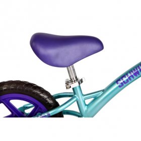Schwinn Schwinn Skip 2 Balance Bike for Learning to Ride, 12-inch wheels, ages 2 - 4, Teal / Purple