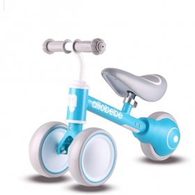 allobebe allobebe Baby Balance Bike, Cute Toddler Bikes 12-36 Months Gifts for 1 Year Old Girl Bike to Train Baby from Standing to Running with Adjustable Seat Silent & Soft 3 Wheels