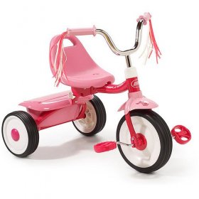 Radio Flyer, Ready to Ride Folding Trike, Fully Assembled, Pink