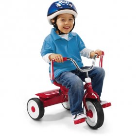Samsung Radio Flyer, Fully Assembled Folding Trike for Instant Fun, Red, Ideal for children 18 months and up to 3 years