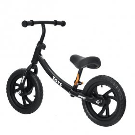HUNZl Kids Balance Bike, Toddler Sport Balance Bike Footrest Lightweight Adjustable Seat Handlebar Height 10-12