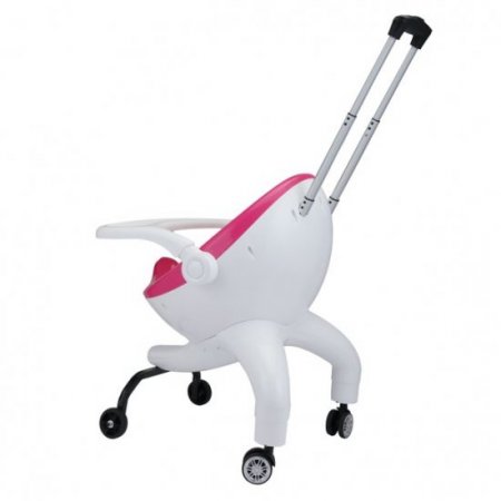 Ride On Cars, Kids Stroller Tricycle with Adjustable Push Handle