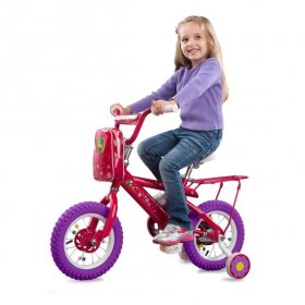 TOMY - John Deere 12 Inch Girls Bicycle, Pink