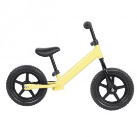 Higoodz Children Balance Bicycle,4 Colors 12inch Wheel Carbon Steel Kids Balance Bicycle Children No-Pedal Bike