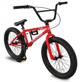 Micargi Cape 20" BMX Steel Frame Bike with Alloy Rims Street off road Red Bicycle