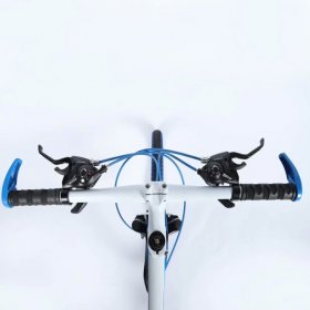 26 inch Mountain Bike, 21 Speed Full Suspension Aluminum Alloy Frame Python-Shaped Road Bike