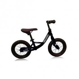 USToyOutlet USToyOutlet 12" Push Bike Balance Bicycle Steel Frame Air Tire, Black Wheel Kid's Bike - Black