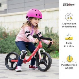 smarTrike smarTrike Folding Balance Bike, safety gear included, 2 years+ - Red