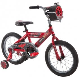 Disney Pixar Cars Lightning McQueen 16" Boys' Bike with Sounds, by Huffy