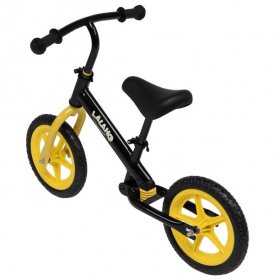 DABOOM Balance Bike, Kids Training Bicycle with Height Adjustable Seat, Inflation-Free EVA Tires, No-Pedal Pre Walking Bike for Toddler & Children, Ages 2-5 Years, Yellow