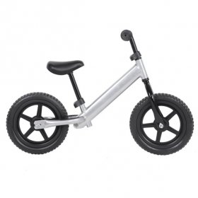 HURRISE 4 Colors 12inch Wheel Carbon Steel Kids Balance Bicycle Children No-Pedal Bike, No-pedal Bicycle, Children Balance Bicycle