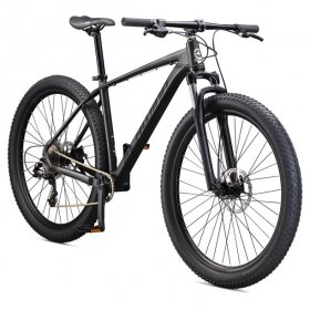 Schwinn Axum Mountain Bike, 8 speeds, Large 19 inch mens style frame, 29-inch wheels, black