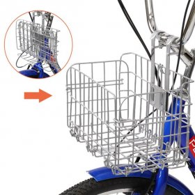 EasingRoom Three Wheel Cruiser Bike 7 Speed, Adult Trikes 24" Wheels, Blue