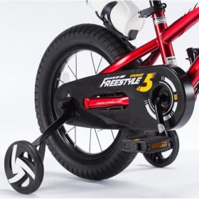 Royalbaby BMX Freestyle 12 In. Kid's Bike, Red with two hand brakes (Open Box)