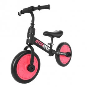 TIMMIS 4-In-1 Children's Bike with Training Wheels and Pedals, Balance Bike for 2-6 Age