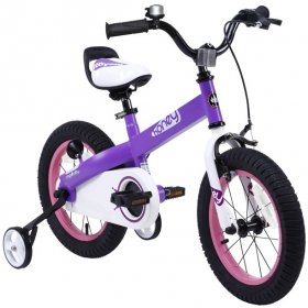 Royalbaby Honey 12 In. Kid's Bicycle, Lilac (Open Box)
