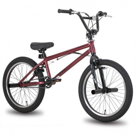 Hiland 20\'\' BMX Freestyle Bike for Boys with 360 Degree Gyro & 4 Pegs