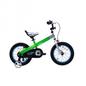 Royalbaby Matte Buttons 14-inch Kids' Bike with Training Wheels