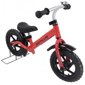 Costway Goplus 12'' Kids Balance Bike No-Pedal Learn To Ride Pre Bike Adjustable Seat Bike Stand