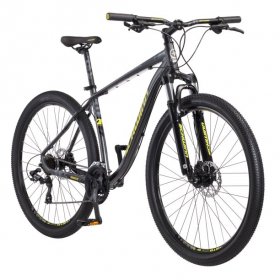 Schwinn Santis Mountain Bike, 24 speeds, 29 inch wheels, Grey, mens sizes