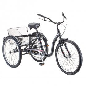 Schwinn Mackinaw Full-Sized Tricycle, single speed, 24-inch wheels, adult, small