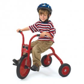 14 in. Trike in Red and Black - Set of 2