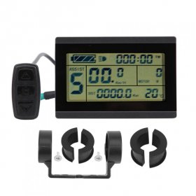 EBTOOLS With USB Interface LCD Instrument, Electric Bicycle LCD Instrument, For Cyclists Car Shops Equipment