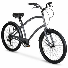 Hyper 26" Commute Men's Comfort Bike, Gray
