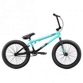 Mongoose Legion L60 Freestyle BMX Bike Line for Beginner-Level to Advanced Riders, Steel Frame, 20-Inch Wheels, Teal