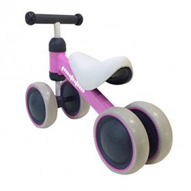MotoTod MotoTod Mini Baby and Toddler Balance Bike, No-Pedal, Pink, 10 moths+