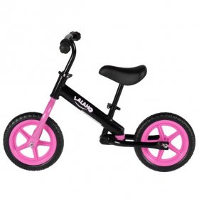 YOFE Balance Bike for Toddler Kid, YOFE Lightweight Kids Bicycle with Height-adjustable Handlebar and Seat, Shock Absorber, Non-slip Handle Grips, Kids Training Bike for 2-4 Ages Boys Girls, Pink, D1552