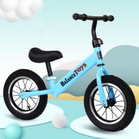 Novashion 12'' Kids Balance Bike Kids No-Pedal Learn To Ride Pre Bike w/ Adjustable Seat