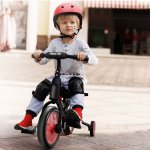 4-In-1 Children's Bike With Training Wheels And Pedals, Balance Bike For 2-6 Age