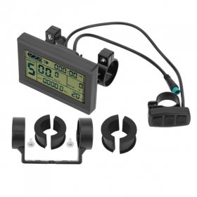 Zerodis LCD Instrument, High Reliability Electric Bicycle LCD Instrument, For Cycling Riding Cyclists Car Shops Equipment