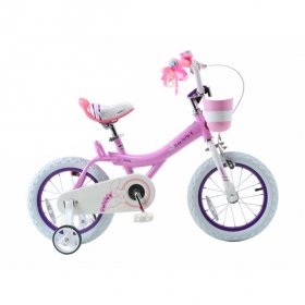 RoyalBaby Bunny Girl's Bike Pink 12 inch Kid's bicycle