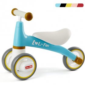 LOL-FUN LOL-FUN Baby Balance Bike for 1 Year Old Boy and Girl Gifts Ride On Toys, Toddler Bike for One Year Old First Birthday Gifts - Blue
