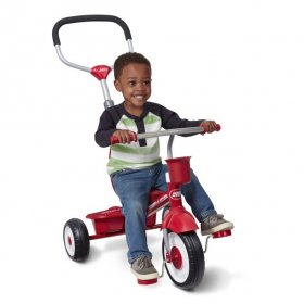 Radio Flyer, 4-in-1 Stroll 'n Trike, Grows with Child, Red
